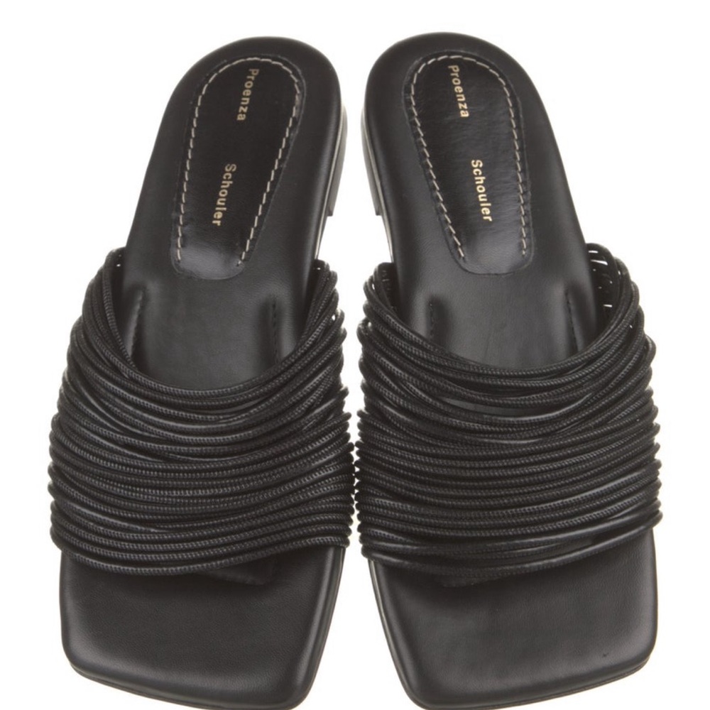 Proenza Schouler Leather Slides - image 2